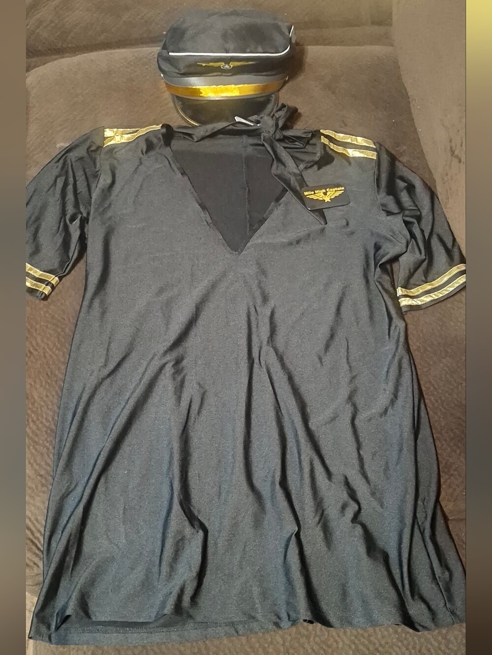 Mile High Captain Costume Size 2X